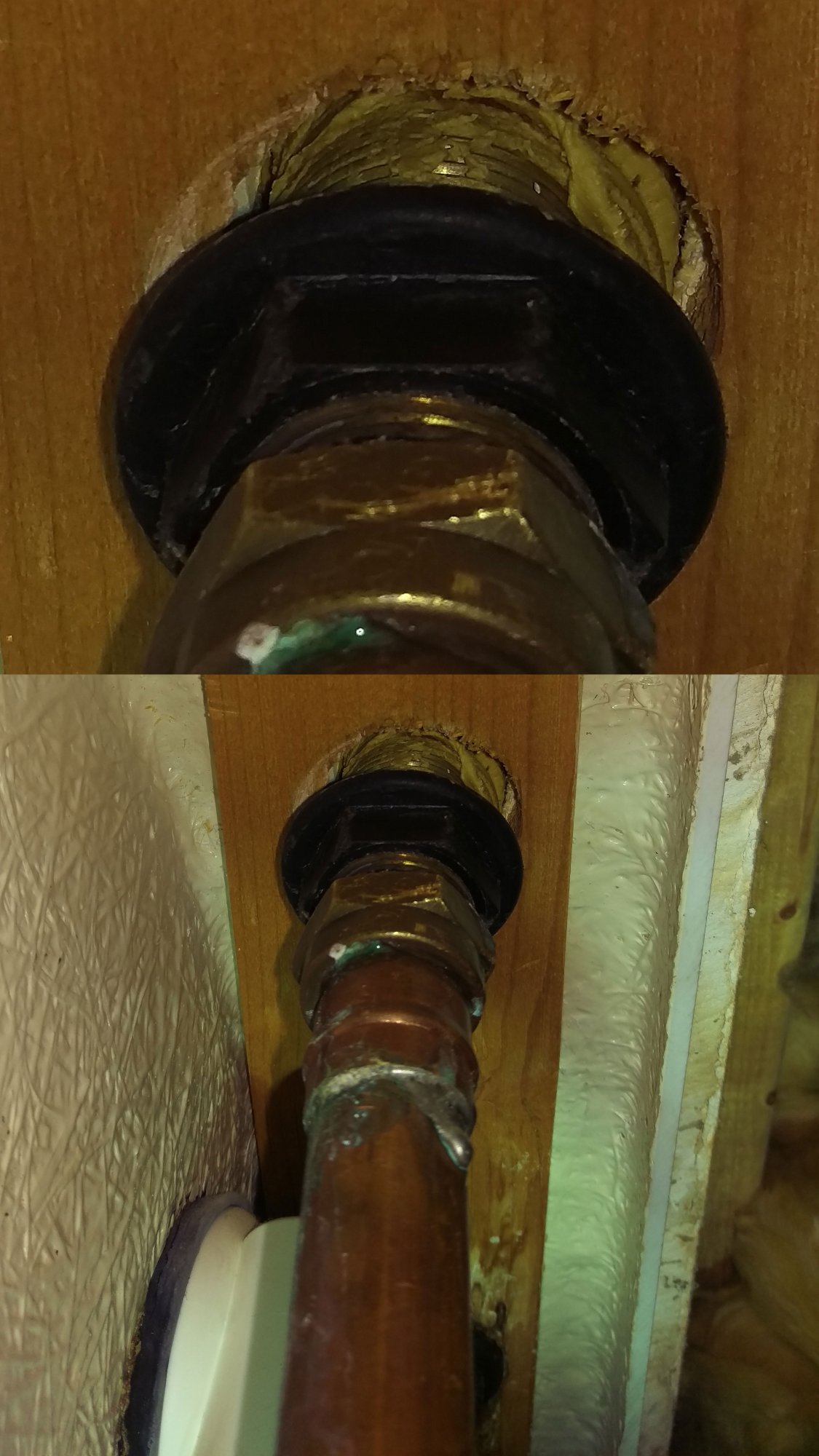 Cold Water Tap - Unscrewed Below / Zoomed