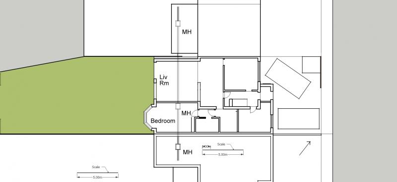 Extension floorplan