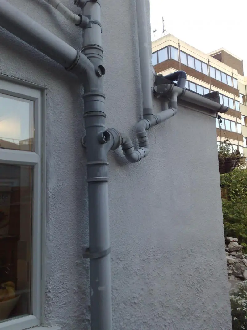 Gutter and pipes