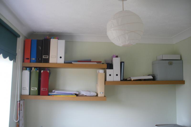 Ikea floating shelves
