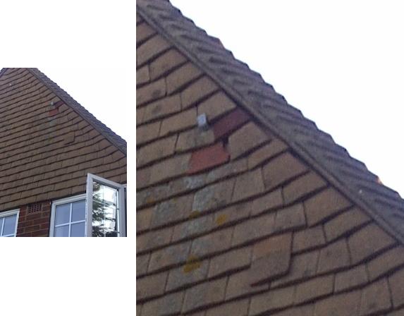 Roof Tile loose