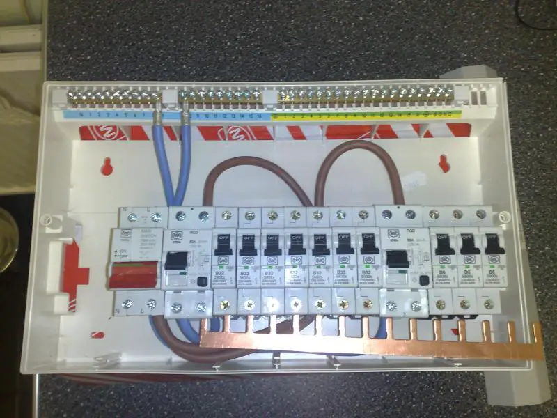 Consumer Unit - Dual RCD Wiring from Isolator | DIYnot Forums