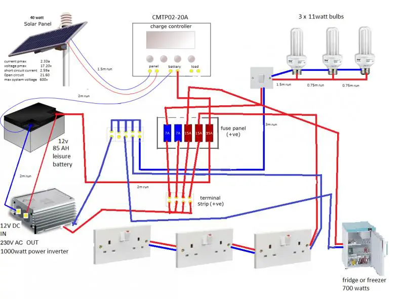 solar shed project !! wiring diagram DIYnot Forums