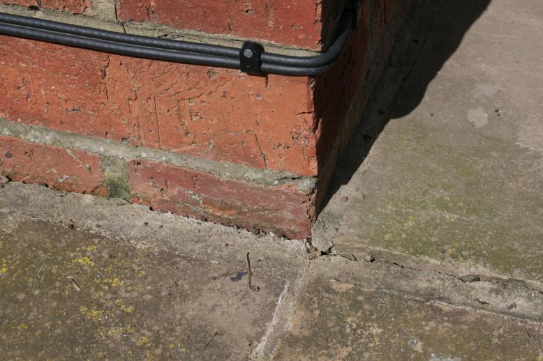 Brickwork repair and repointing example