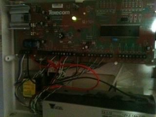 Veritas alarm panel internals