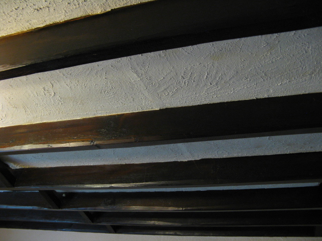 09 Living Ceiling Artex Panels.JPG