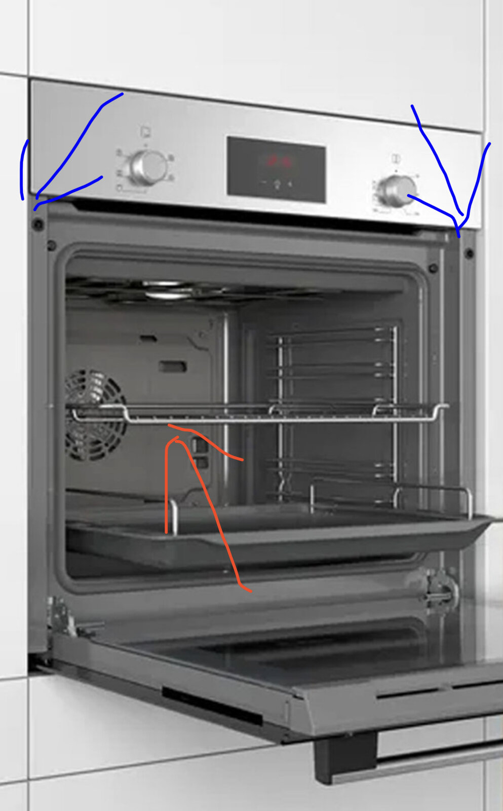 Bosch HHF133BS0B/02 Single Oven not heating up fault identification