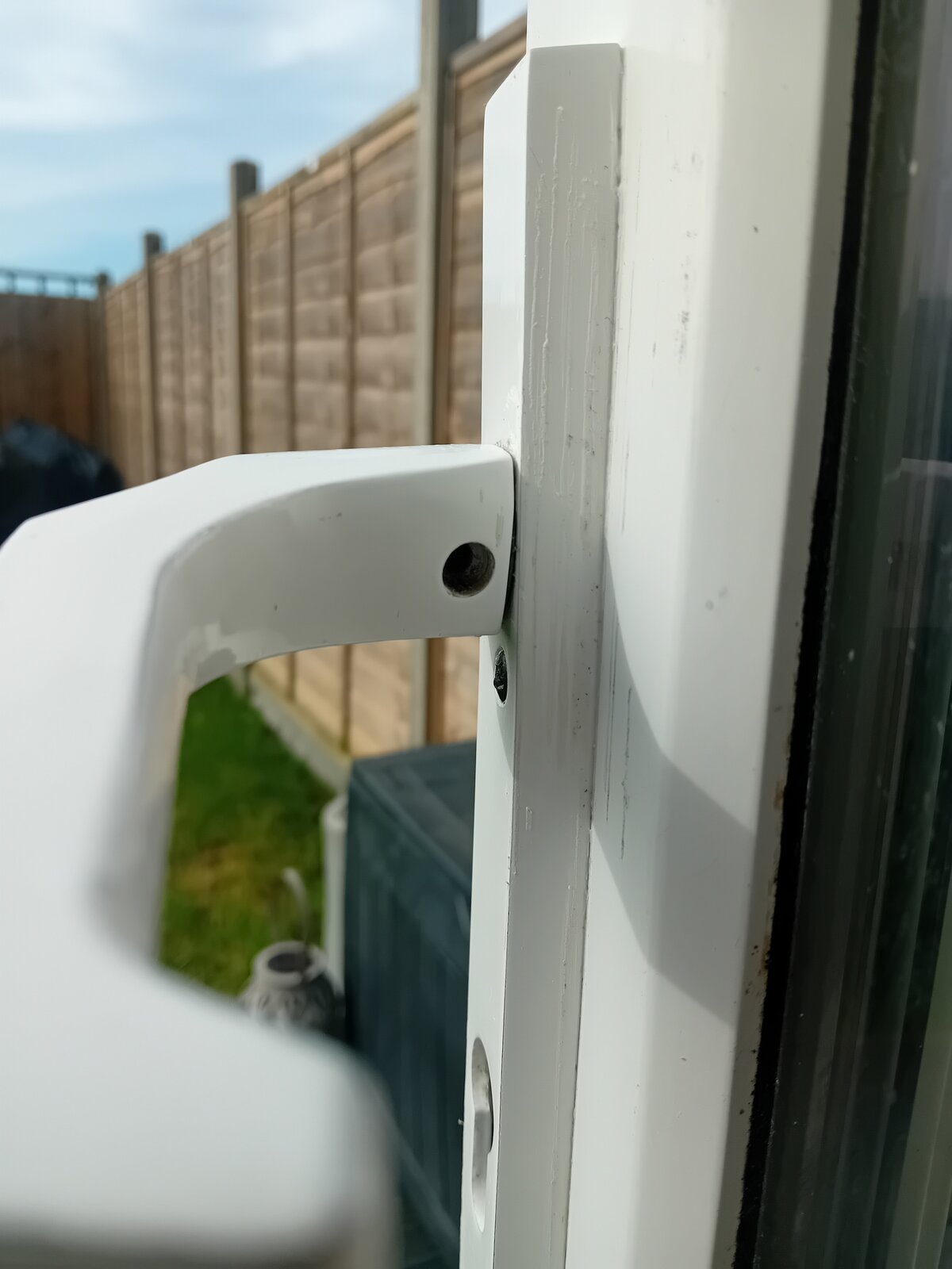 Upvc door handle missing grub screw DIYnot Forums