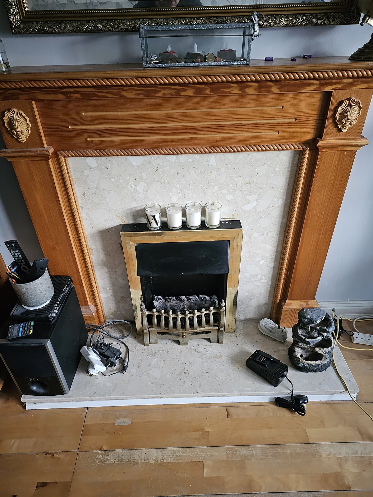 Simple way to block a fireplace? DIYnot Forums
