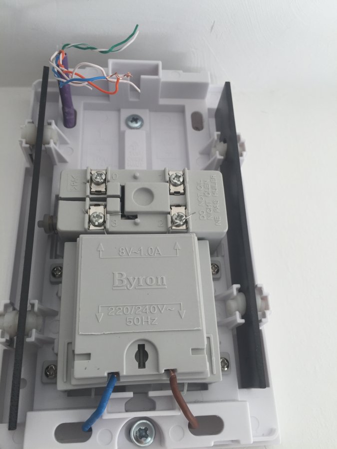 Byron Doorbell Wiring Diagram Wiring Diagram