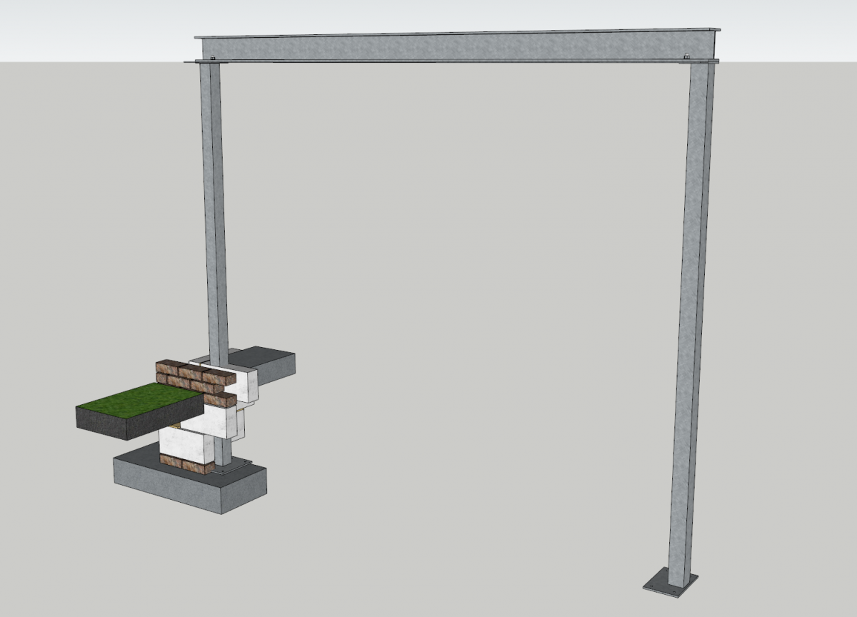 Advice with goal post type structural beam and columns DIYnot Forums