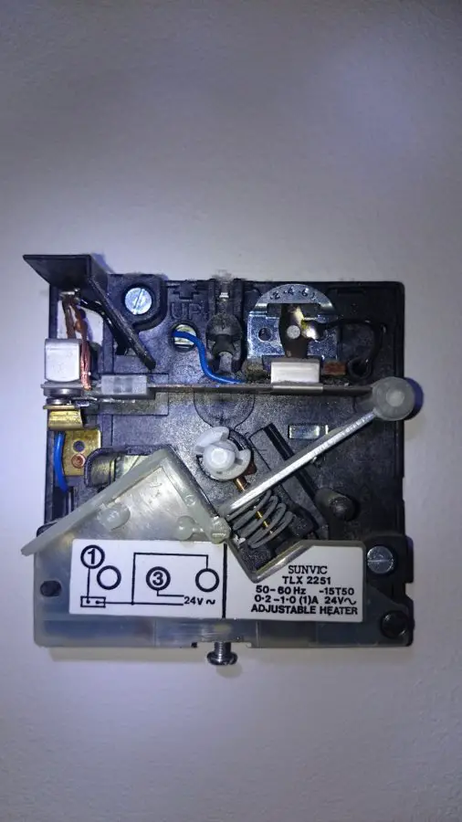Thermostat Wiring Sunvic Tlx 2251