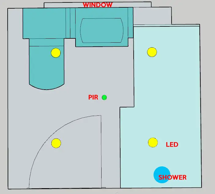 Extractor Fan Position Layout Attached Diynot Forums - How To Replace A Ceiling Extractor Fan In The Bathroom