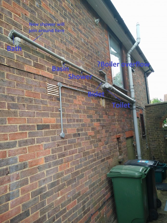 vertical soil stack