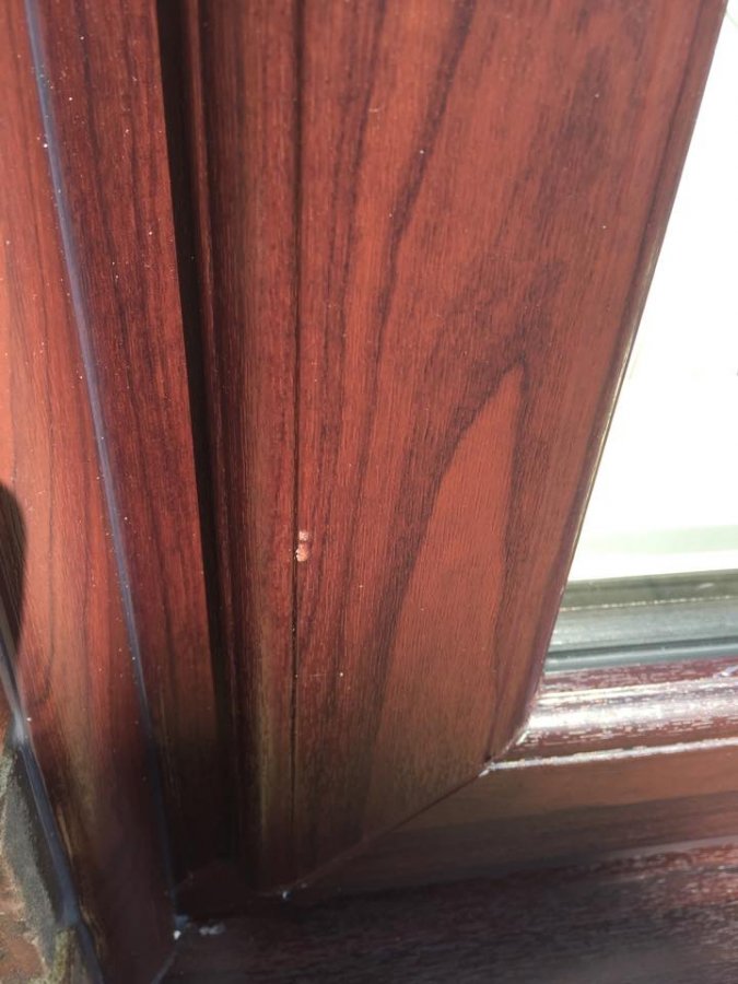New upvc windows installation , scratches and marks DIYnot Forums