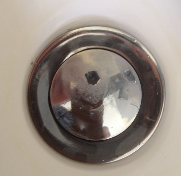 basin plug hole replacement