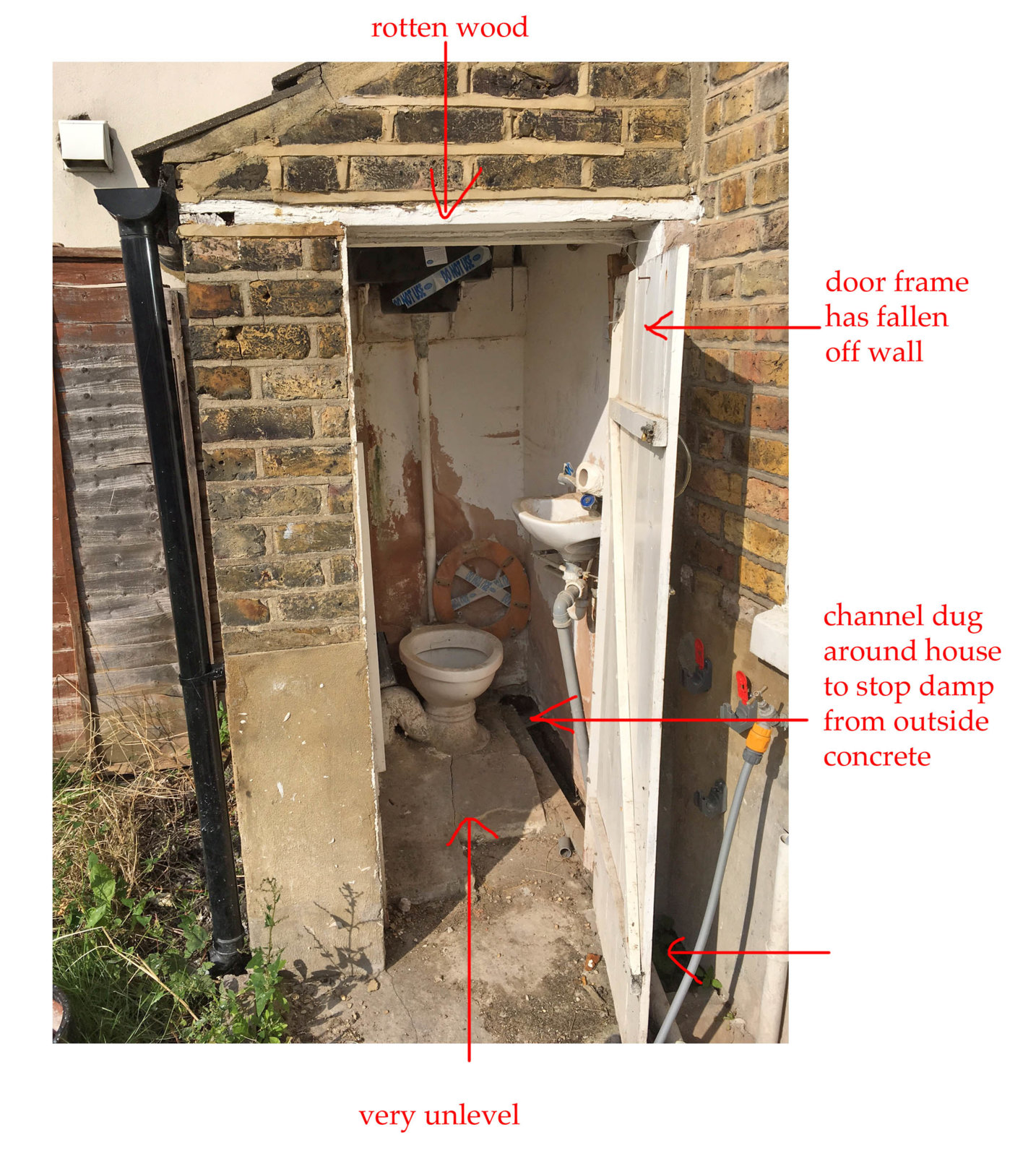 Time to renovate the outside toilet! DIYnot Forums