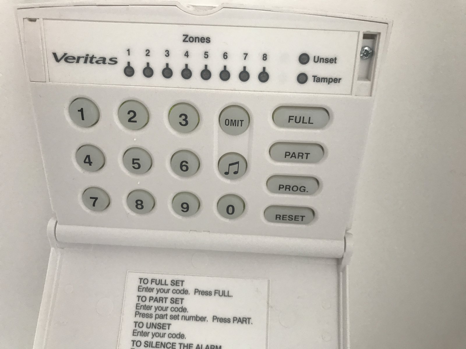 Alarm keypad failed. Help to replace. DIYnot Forums