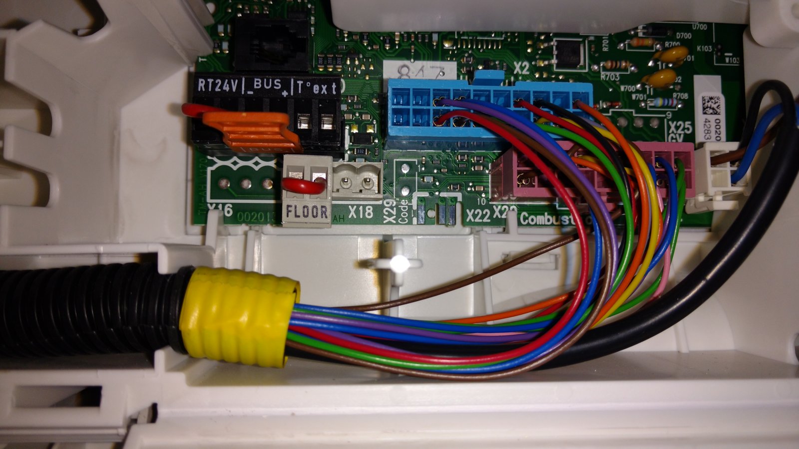 wireless thermostat which terminals to use ? DIYnot Forums