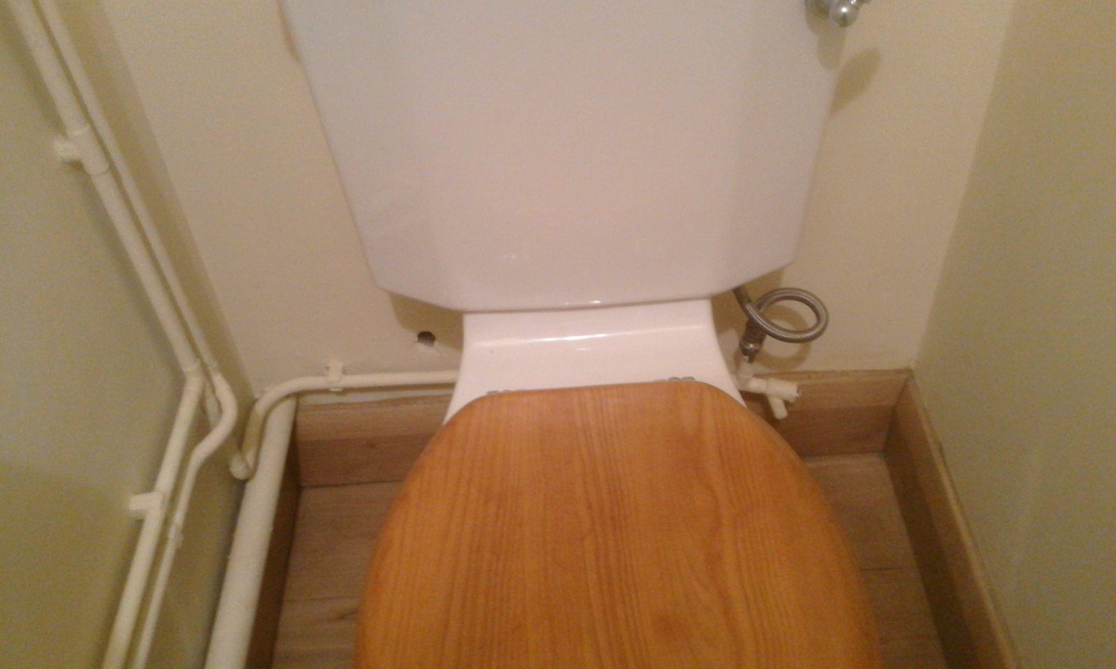 Connection to toilet connector DIYnot Forums