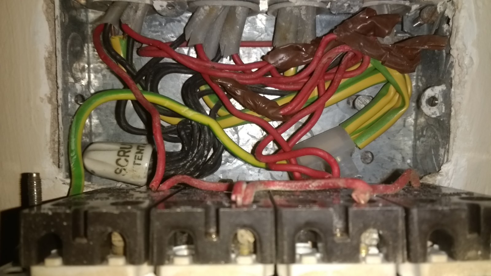 4 gang light switch wiring DIYnot Forums