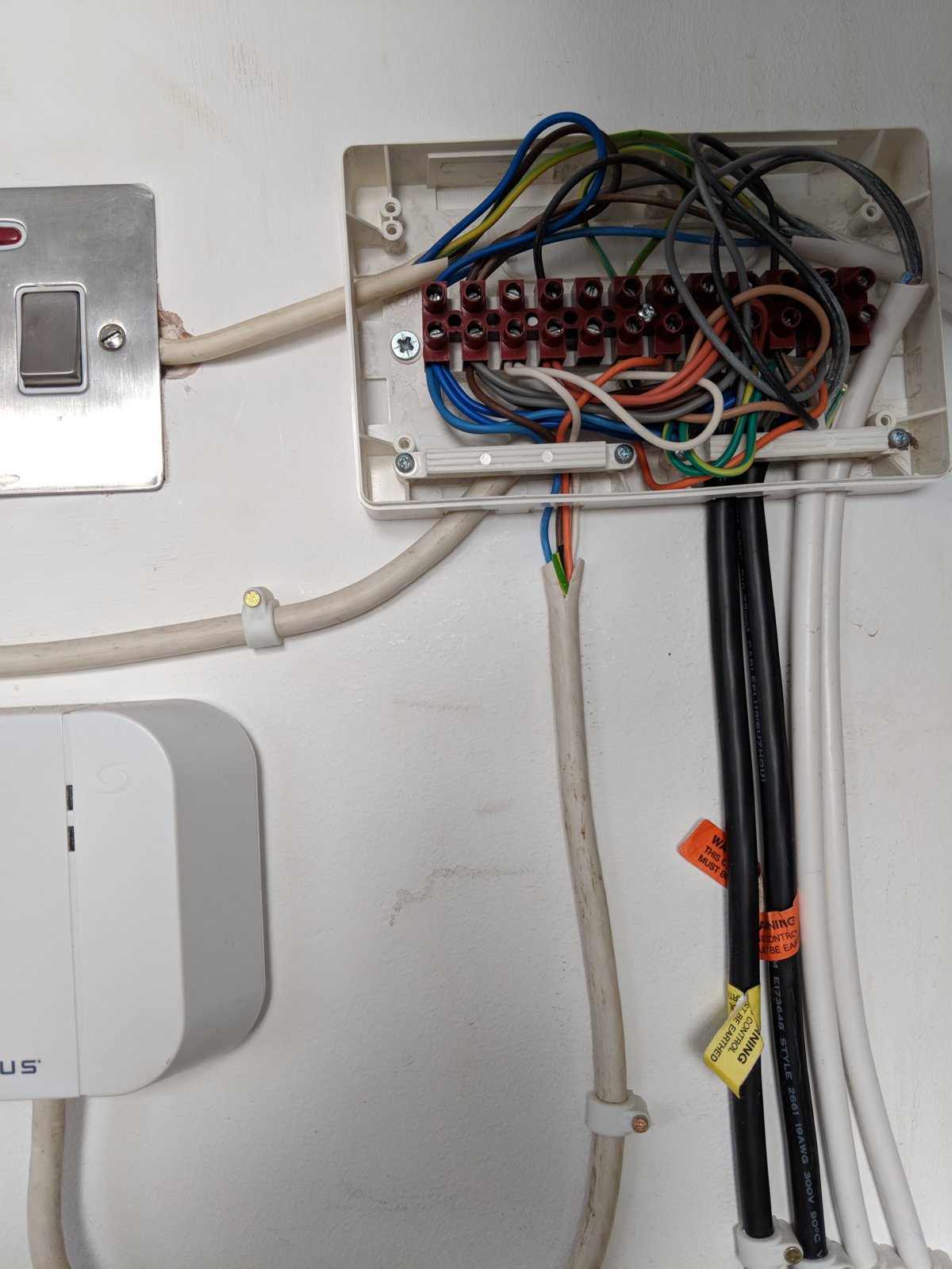 Wiring: removing RF receiver | DIYnot Forums