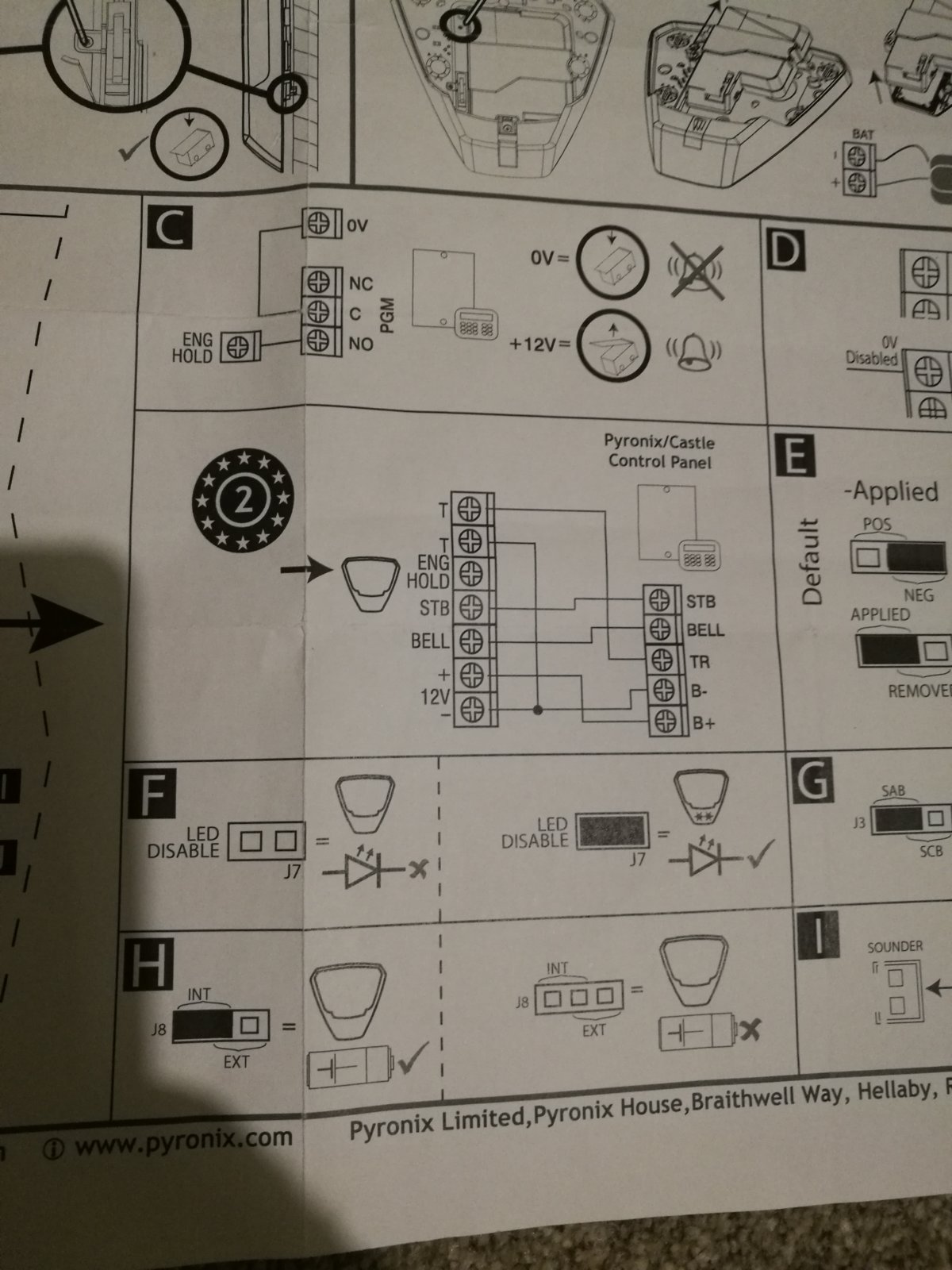 Deltabell plus wiring confusion | DIYnot Forums