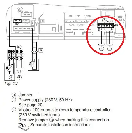 Combi Vitodens 100 W Viessmann, Viessmann Vitodens 100 System Boiler Wiring Diagram