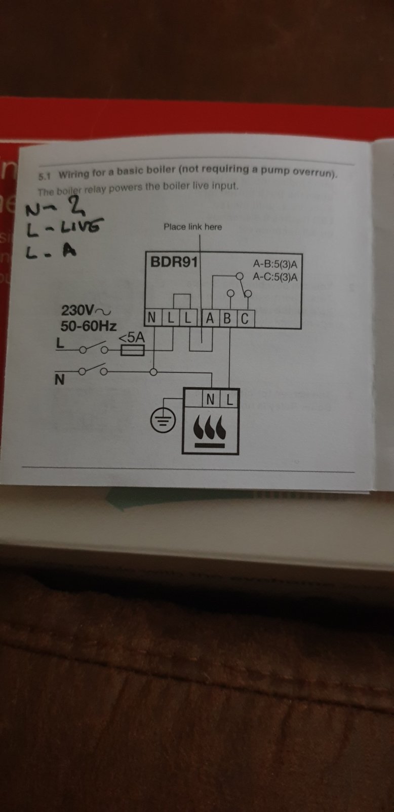 Wiring new thermostat | DIYnot Forums