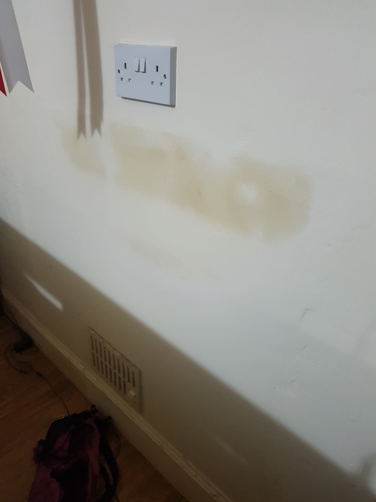 Damp plaster over boarded fireplace with photo DIYnot Forums