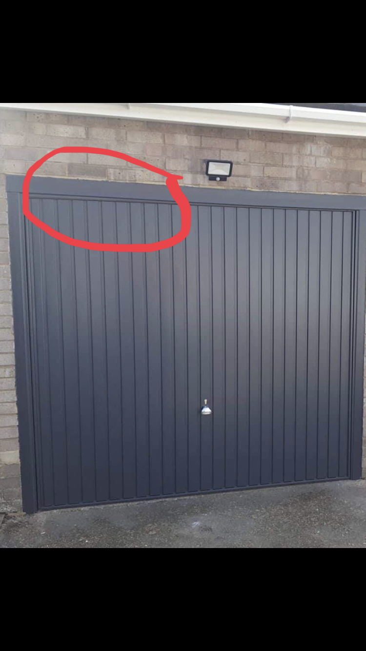 New garage door cladding DIYnot Forums