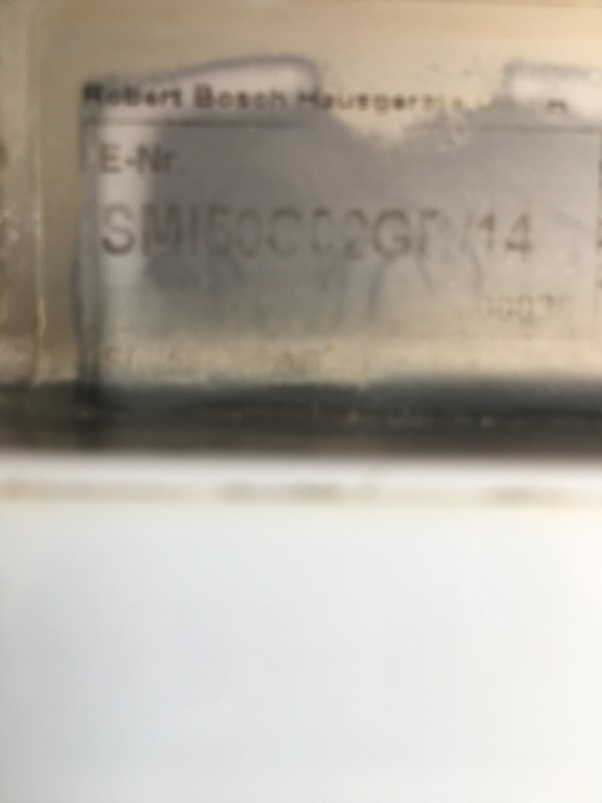 Anyone ID this Bosch dishwasher? DIYnot Forums