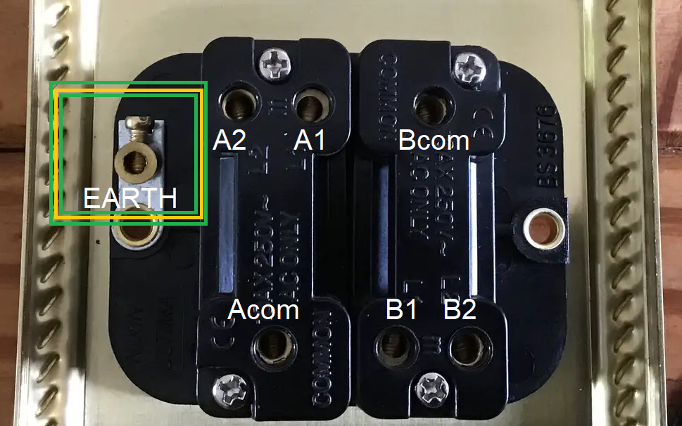 2 Gang switch wiring | DIYnot Forums