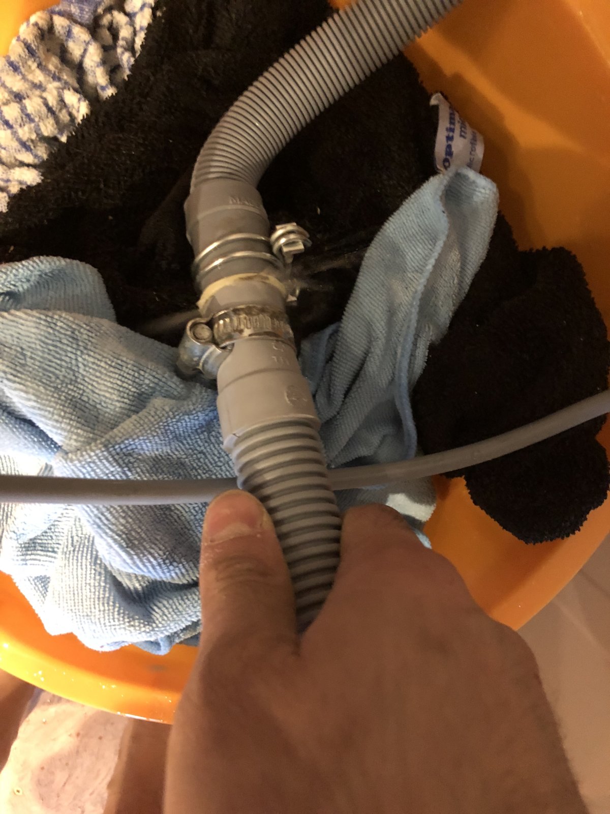 Washing machine waste Hose extension leaking DIYnot Forums
