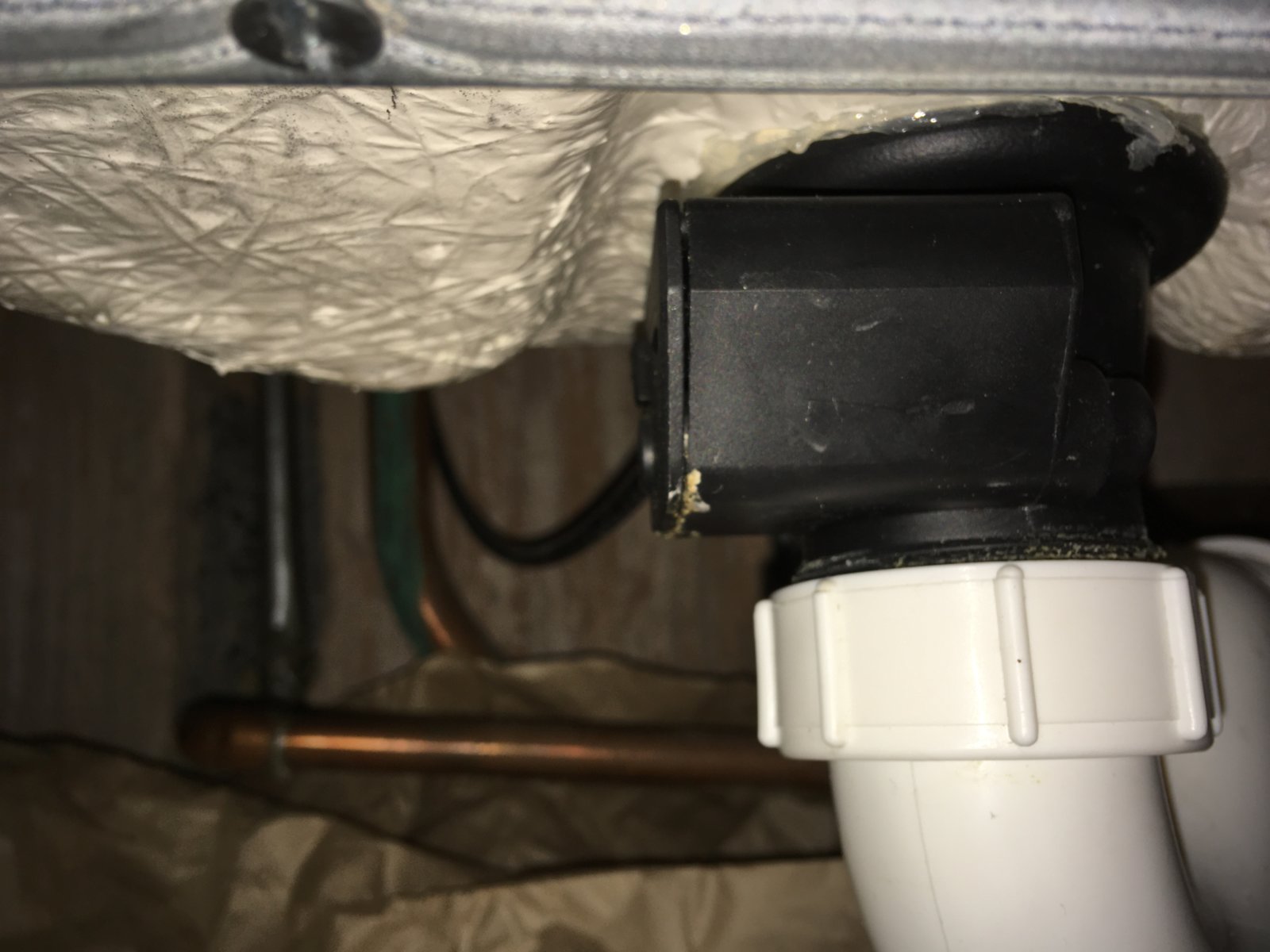 Cable pop up waste leaking DIYnot Forums