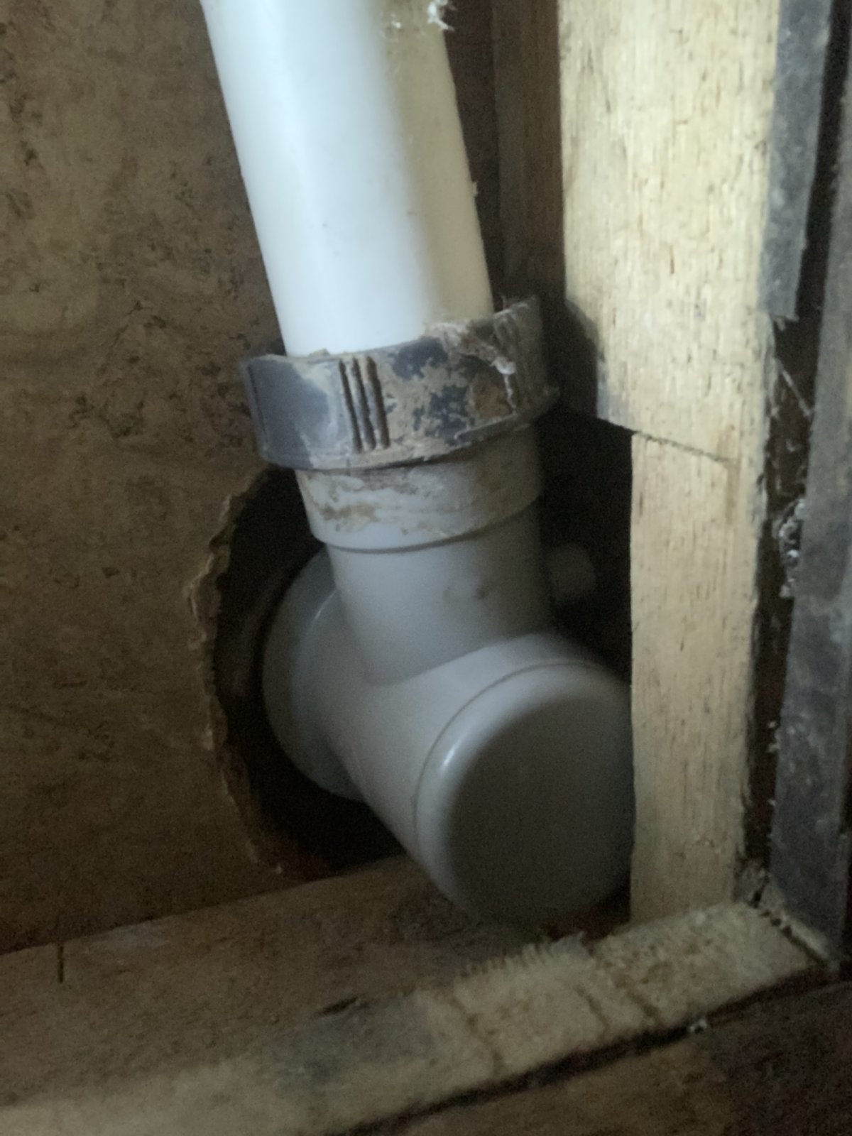 How to seal leak in impossible to reach plumbing connection DIYnot Forums