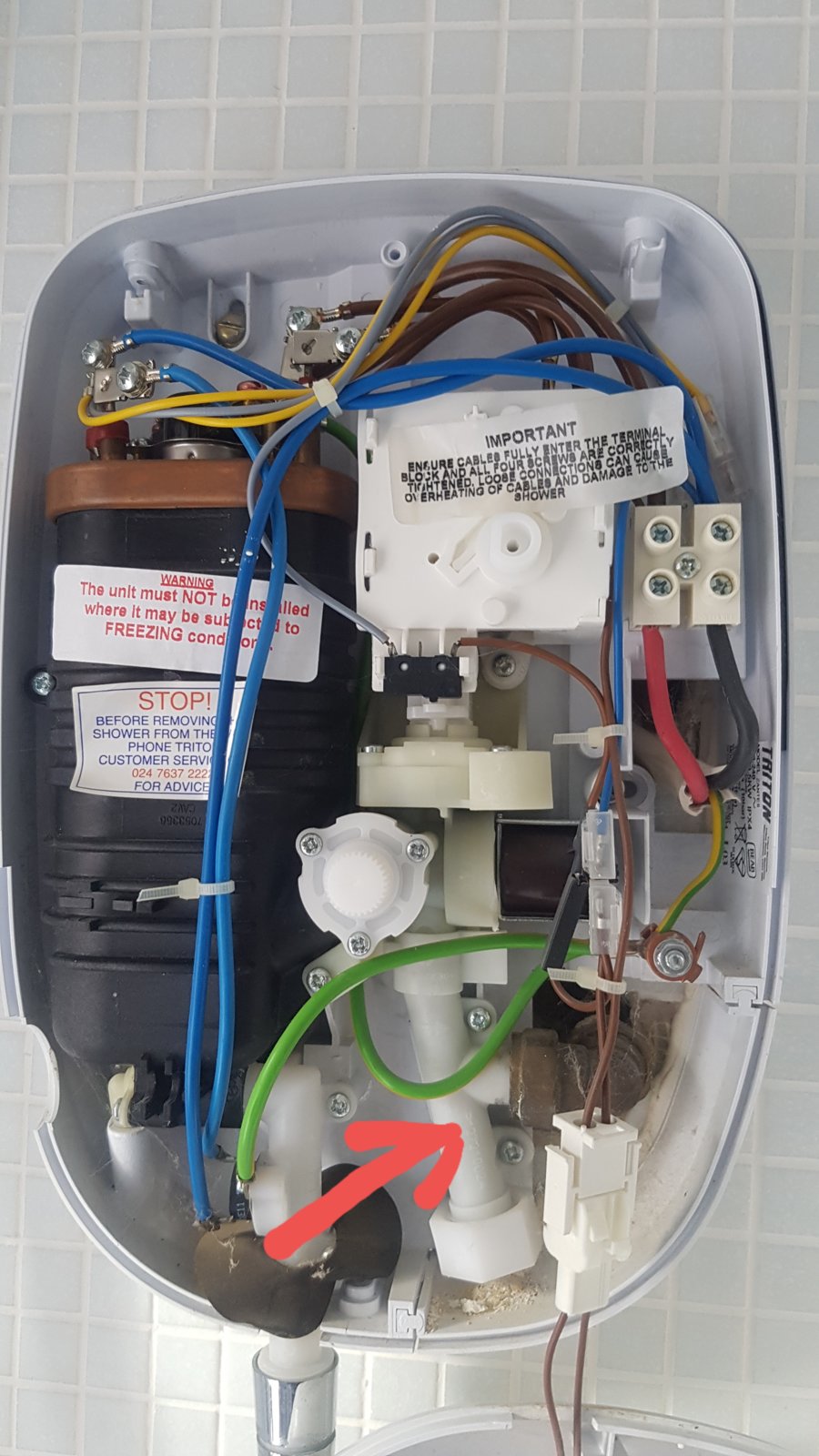 Weak flow from electric shower, Page 3 DIYnot Forums