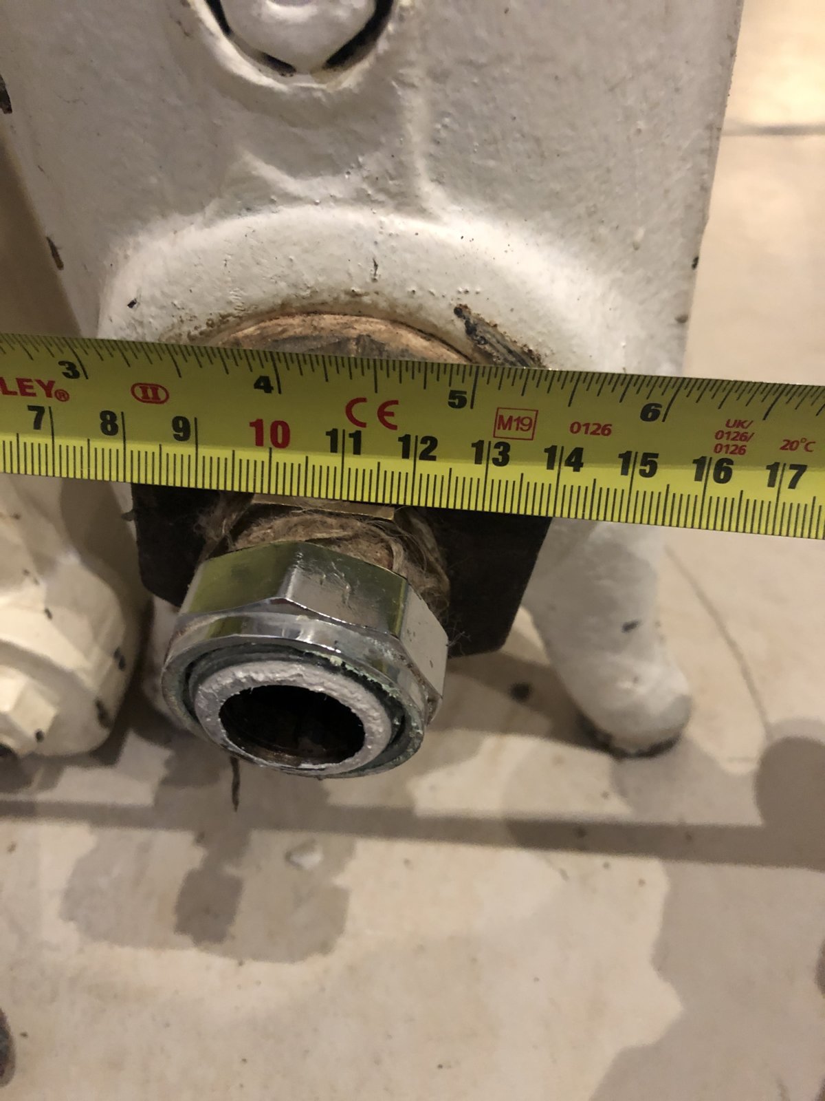 Cast iron radiator connectors DIYnot Forums