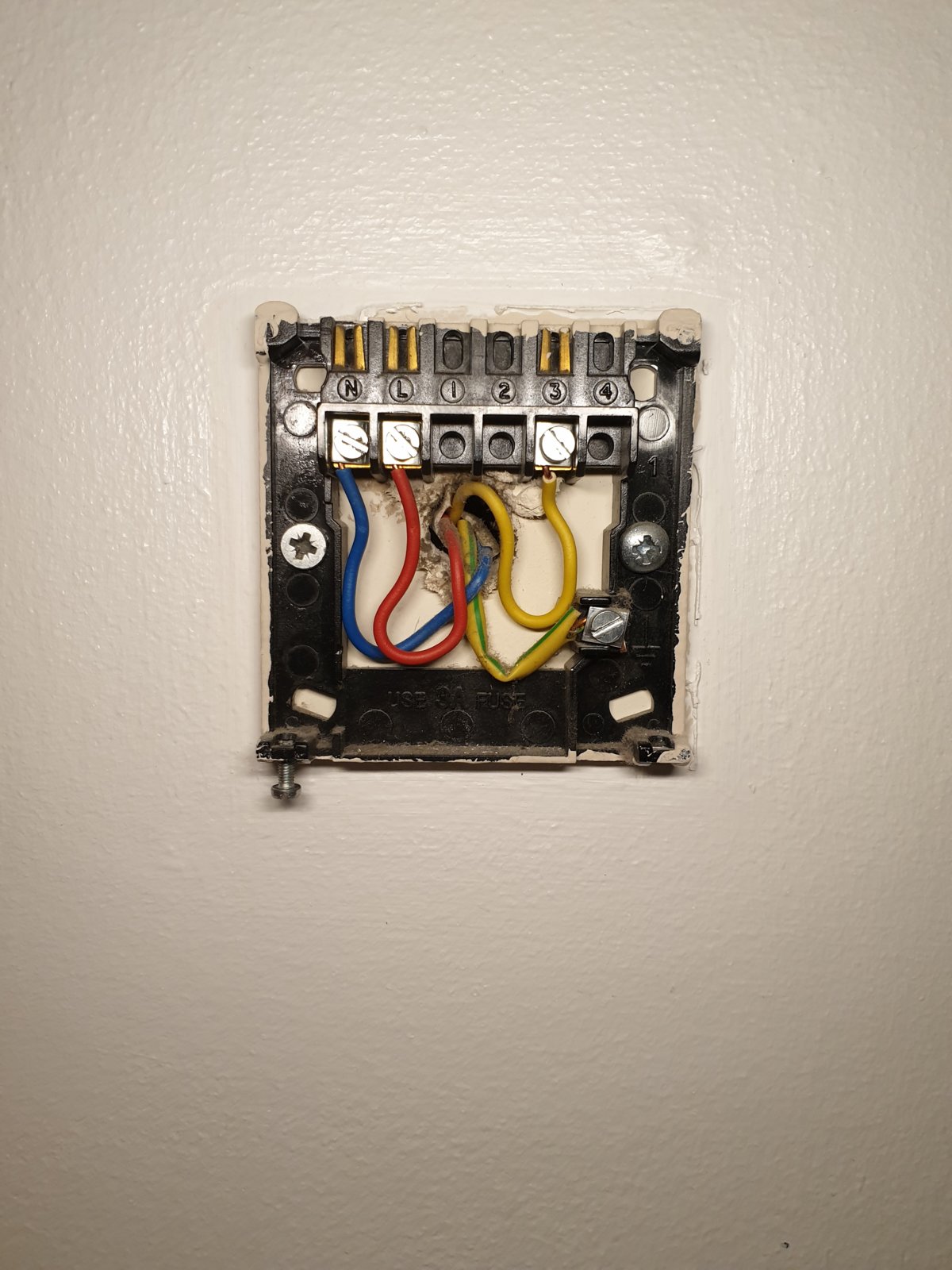Swapping Drayton RTS1 for digital thermostat - Wiring ...