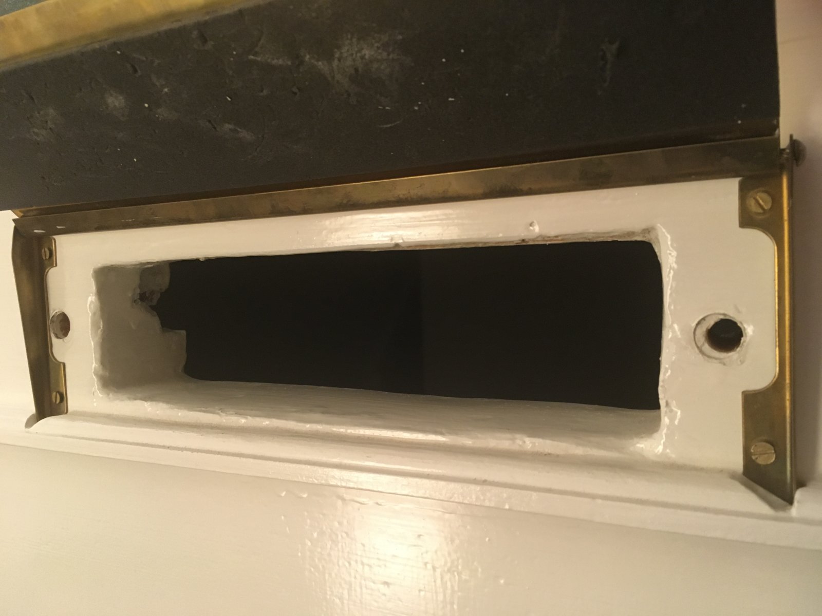 Fill Letterbox Hole DIYnot Forums