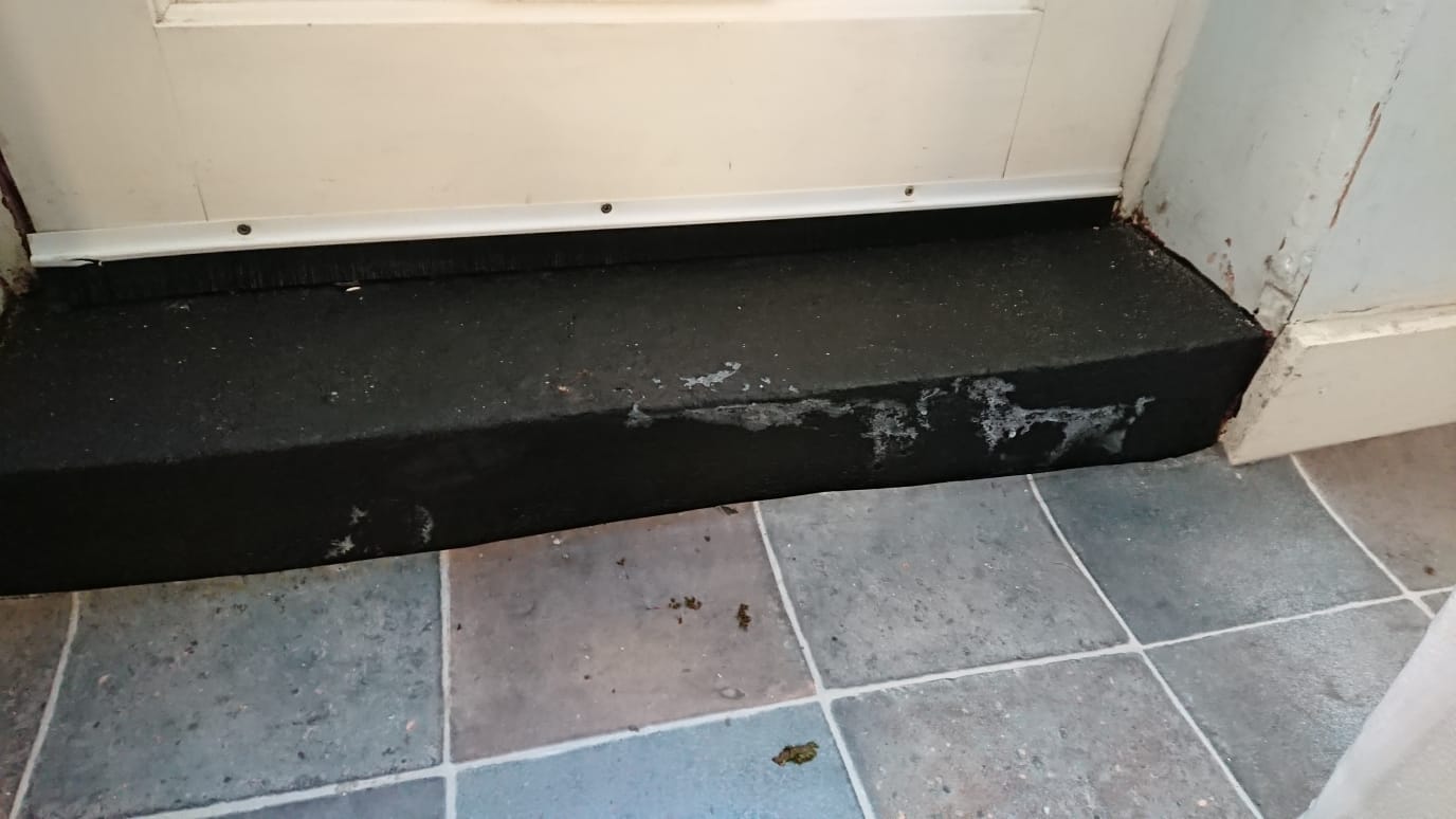 Door step paint over Polyfilla DIYnot Forums