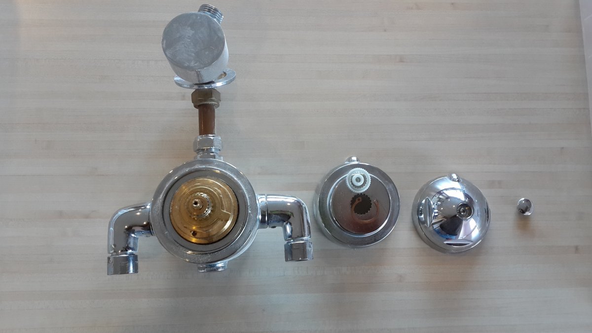 Mains pressure shower mixer only providing luke warm water DIYnot Forums