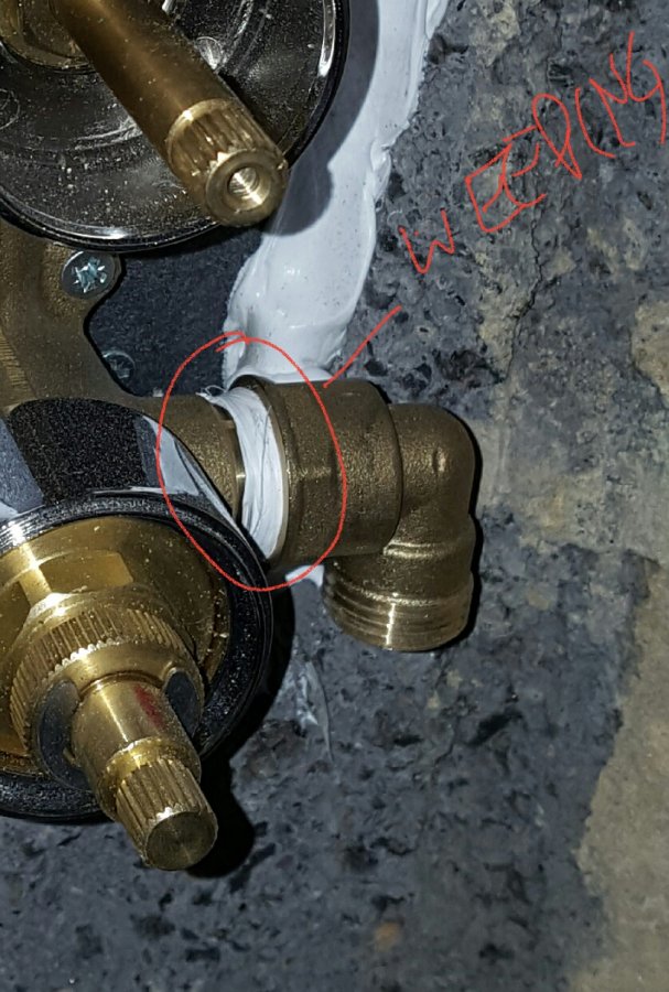 Weeping compression nut on gate valve & Shower Valve DIYnot Forums