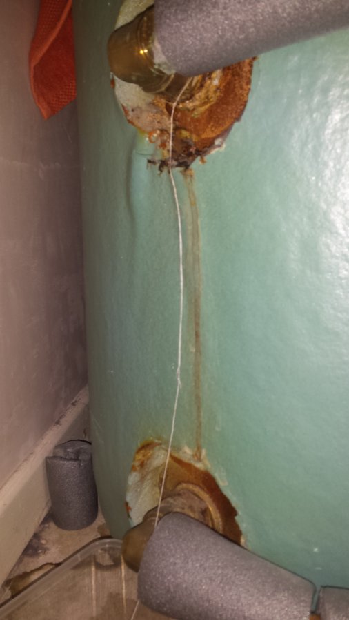Hot water tank leak DIYnot Forums