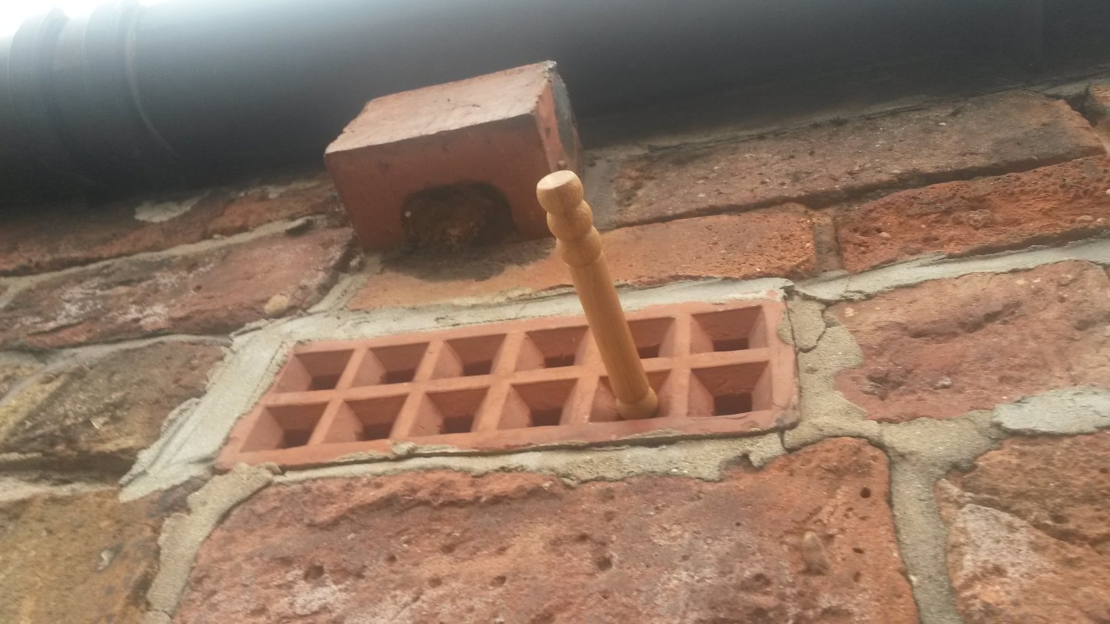 Damp patch over blocked air brick DIYnot Forums