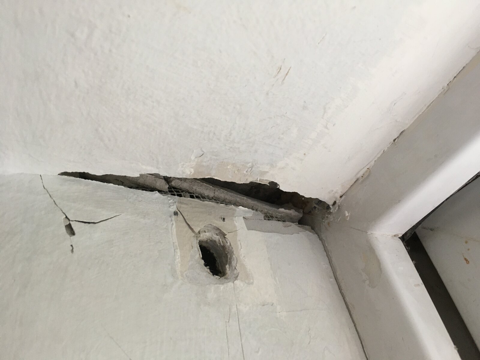 How To Fix Large Hole In Plaster Ceiling Shelly Lighting