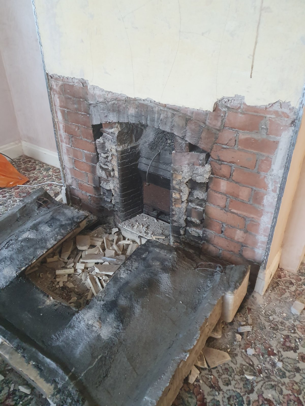 Solid fuel back boiler removal advice needed DIYnot Forums