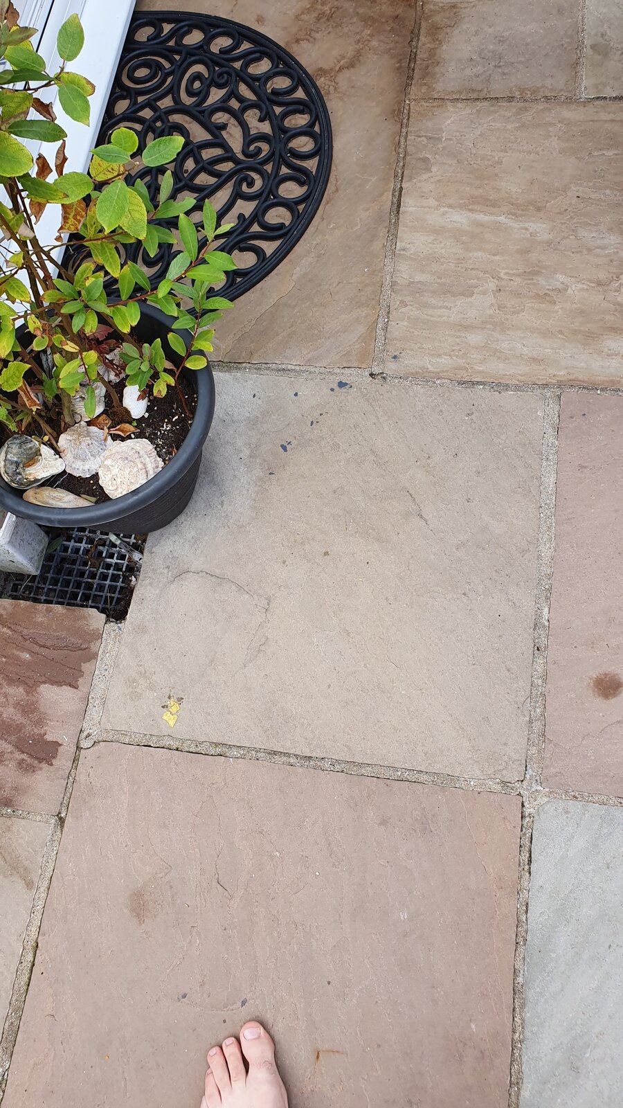 fixing patio cover to patio slabs DIYnot Forums