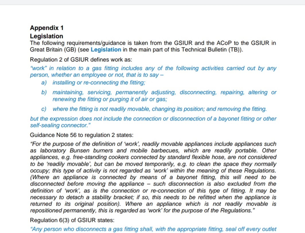 Disconnecting gas range cooker DIYnot Forums