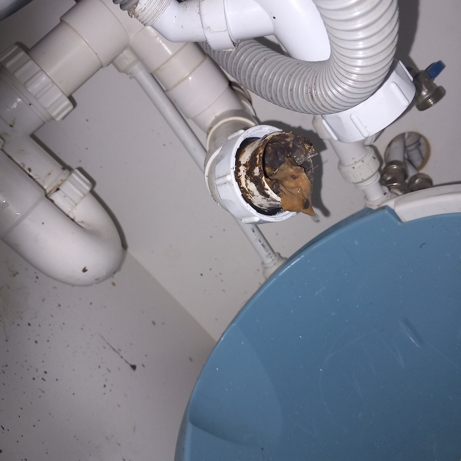 Kitchen sink waste not flowing | DIYnot Forums